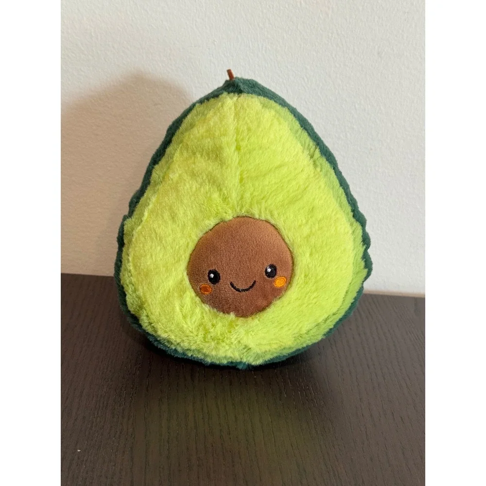 Squishable Avocado Plush Kids 6 Inch Green Fuzzy Stuffed Food Toy Snugglemi